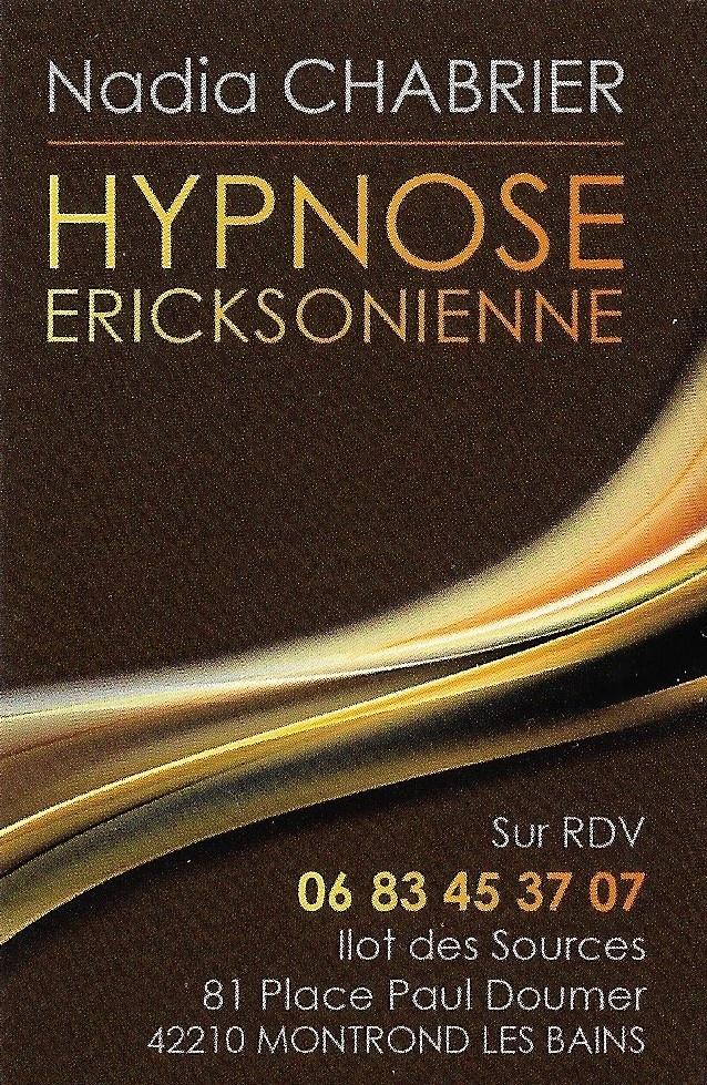 Nadia CHABRIER - Hypnose Ericksonienne